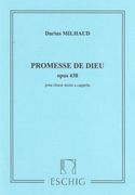 Promesse De Dieu, Op. 438 : For Mixed Choir A Cappella.