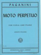 Moto Perpetuo, Op. 11bis : For Viola and Piano.