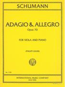Adagio and Allegro, Op. 70 : For Viola and Piano / edited by Lonard Davis.