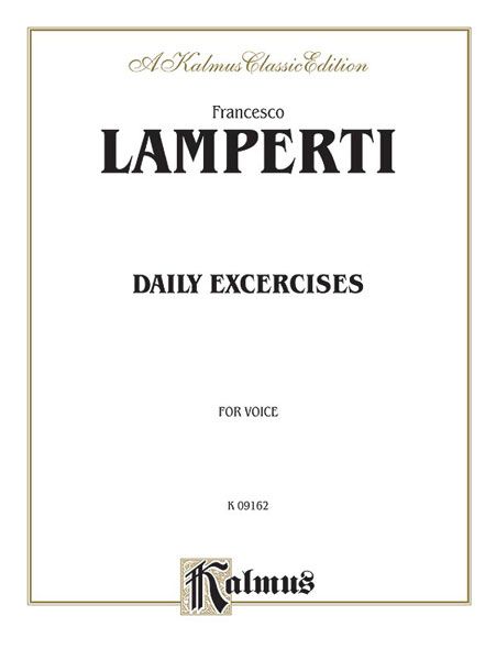 Daily Exercises In Singing.