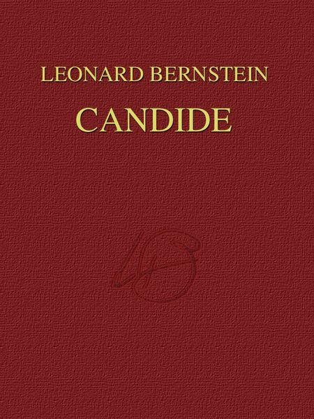 Candide : A Comic Operetta In Two Acts / Scottish Opera Edition (1989).