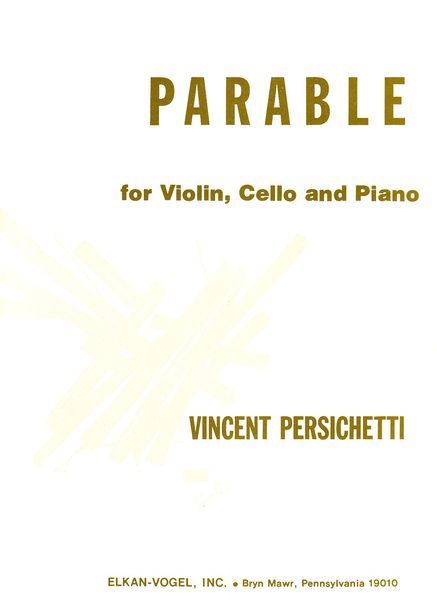 Parable XXIII, Op. 150 : For Violin, Cello & Piano.