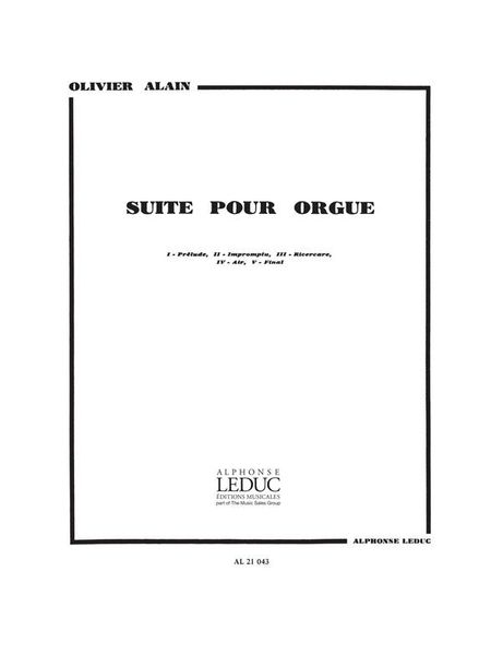 Suite For Organ.