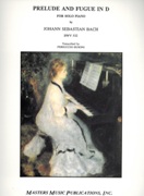 Prelude and Fugue In D, BWV 532 : For Solo Piano / transcribed by Ferruccio Busoni.