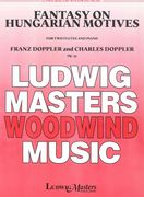 Fantasy On Hungarian Motives, Op. 35 : For Two Flutes and Piano.