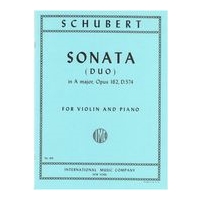 Sonata In A Major, Op. 162 : For Violin and Piano.
