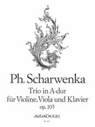 Trio In A Major, Op. 105 : For Violin, Viola and Piano / edited by Bernhard Päuler.
