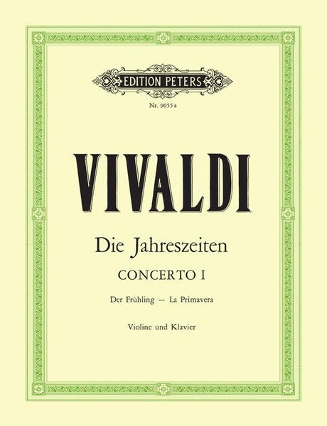 Jahreszeiten, Violin Concerto No. 1 : Pf reduction.