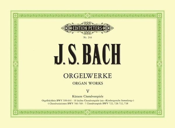 Organ Works, Vol. 5.