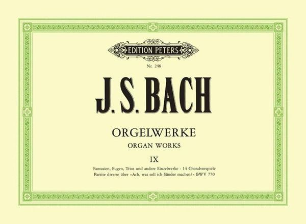 Organ Works, Vol. 9.