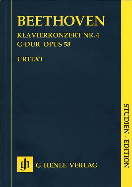 Concerto No. 4 In G Major, Op. 58 : For Piano and Orchestra.
