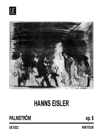 Palmström Noten : Studien Ueber Zwölfton-Reihen, Op. 5 : Für Eine Sprechstimme, Flöte,....