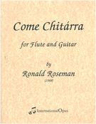 Come Chitarra : For Flute and Guitar.(1988).