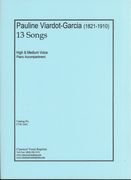 13 Songs : For High Voice and Piano.