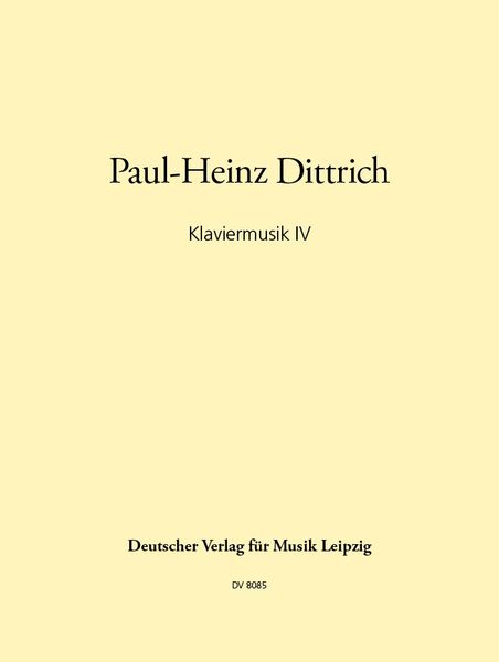Klaviermusik IV (1994/97).