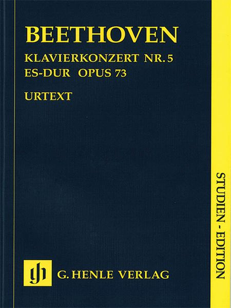 Concerto No. 5 In E Flat Major, Op. 73 : For Piano and Orchestra.