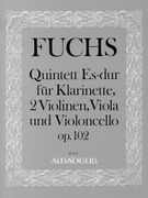 Quintet In Eb Op. 102 : For Clarinet, Two Violins, Viola and Violoncello.