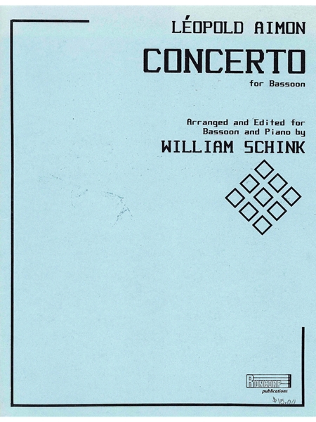 Concerto : For Bassoon.