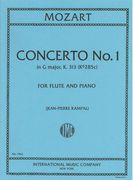 Concerto No. 1 In G Major, K. 313 : For Flute And Piano / Edited By Rampal.