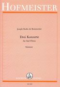 Konzerte Op. 15, I - III : Für 5 Flöten.