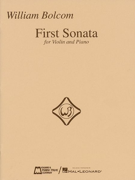 First Sonata : For Violin & Piano (1956/1984).