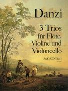 Trios (3), Op. 71 : For Flute, Violin and Violoncello / edited by Bernhard Päuler.