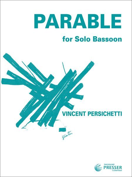 Parable IV, Op. 110 : For Solo Bassoon.