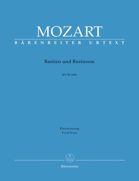 Bastien und Bastienne, K. 50 (46b) : Singspiel In Einem Akt.