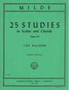 25 Studies In Scales and Chords, Op. 24 : For Bassoon / edited by Simon Kovar.