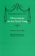 Observations On The Florid Song.