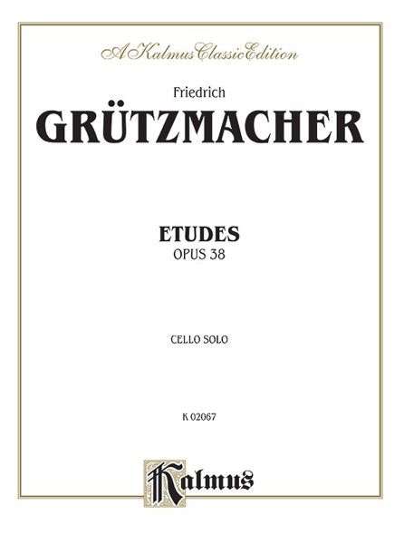 Etudes, Op. 38 : For Cello Solo.