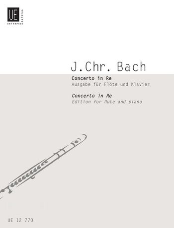 Concerto In D Major : For Flute - Piano reduction.