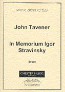 In Memorium Igor Stravinsky : For Alto Flute, Chamber Organ and Handbells.