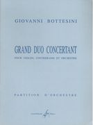 Grand Duo Concertant : Pour Violon, Contrebasse Et Orchestre.