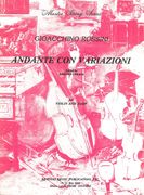 Andante Con Variazioni : For Violin and Harp / edited by Amedeo Cerasa.