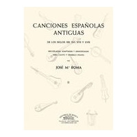 Canciones Espanola Antiguas, Vol. 2 : Para Canto Y Cembalo (Piano).