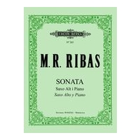 Sonata : For Alto Saxophone & Piano.