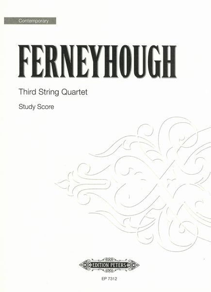 Third String Quartet.