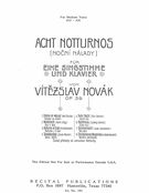 8 Notturnos, Op. 39 : For Medium Voice.