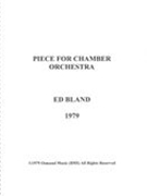Piece For Chamber Orchestra (1979).
