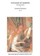 Paysages Et Marines, Op. 63 : For Solo Piano.