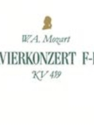 Klavierkonzert F-Dur K. 459 - Faksimile.