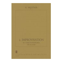 Zweite Improvisation, Op. 47 : For Piano.