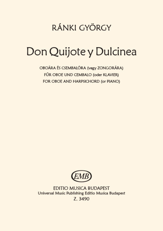 Don Quijote Y Dulcinea : For Oboe & Keyboard.