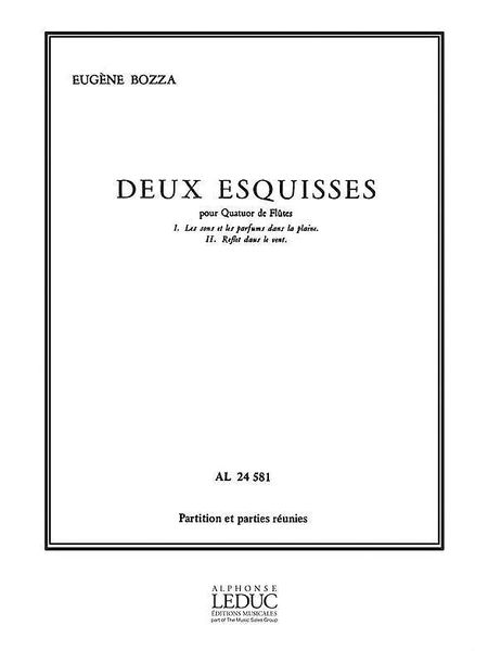 Deux Esquisses : For Flute Quartet.