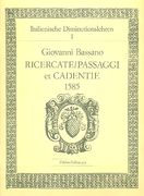 Ricercate/Passagi Et Cadentie (1585).