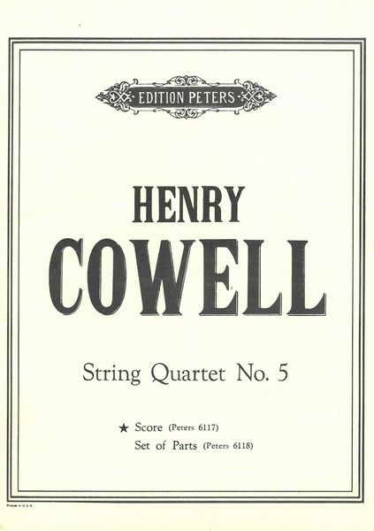 String Quartet No. 5.