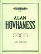 Saris : For Violin and Piano.
