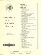 String Trio : For Violin, Viola, and Cello.