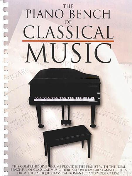 Piano Bench Of Classical Music.